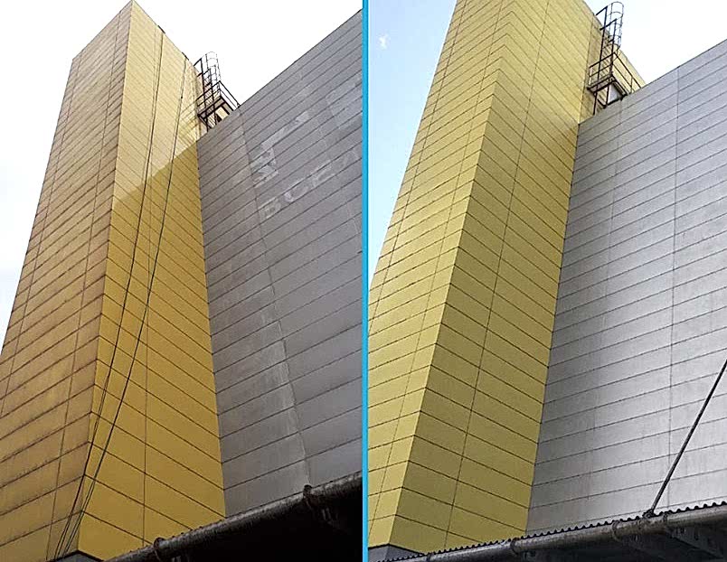 Высотная мойка окон и фасадов