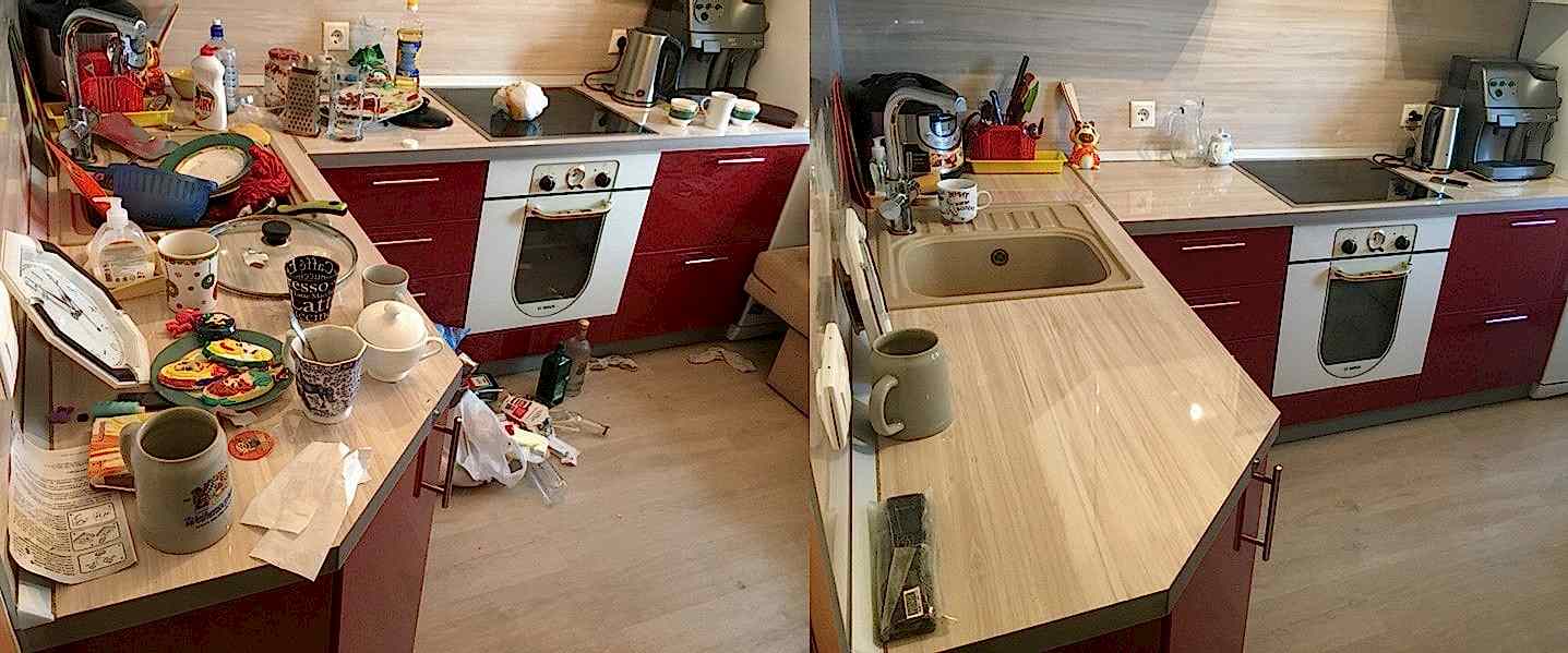 Поддерживающая уборка 2-х комнатной квартиры 40 м2