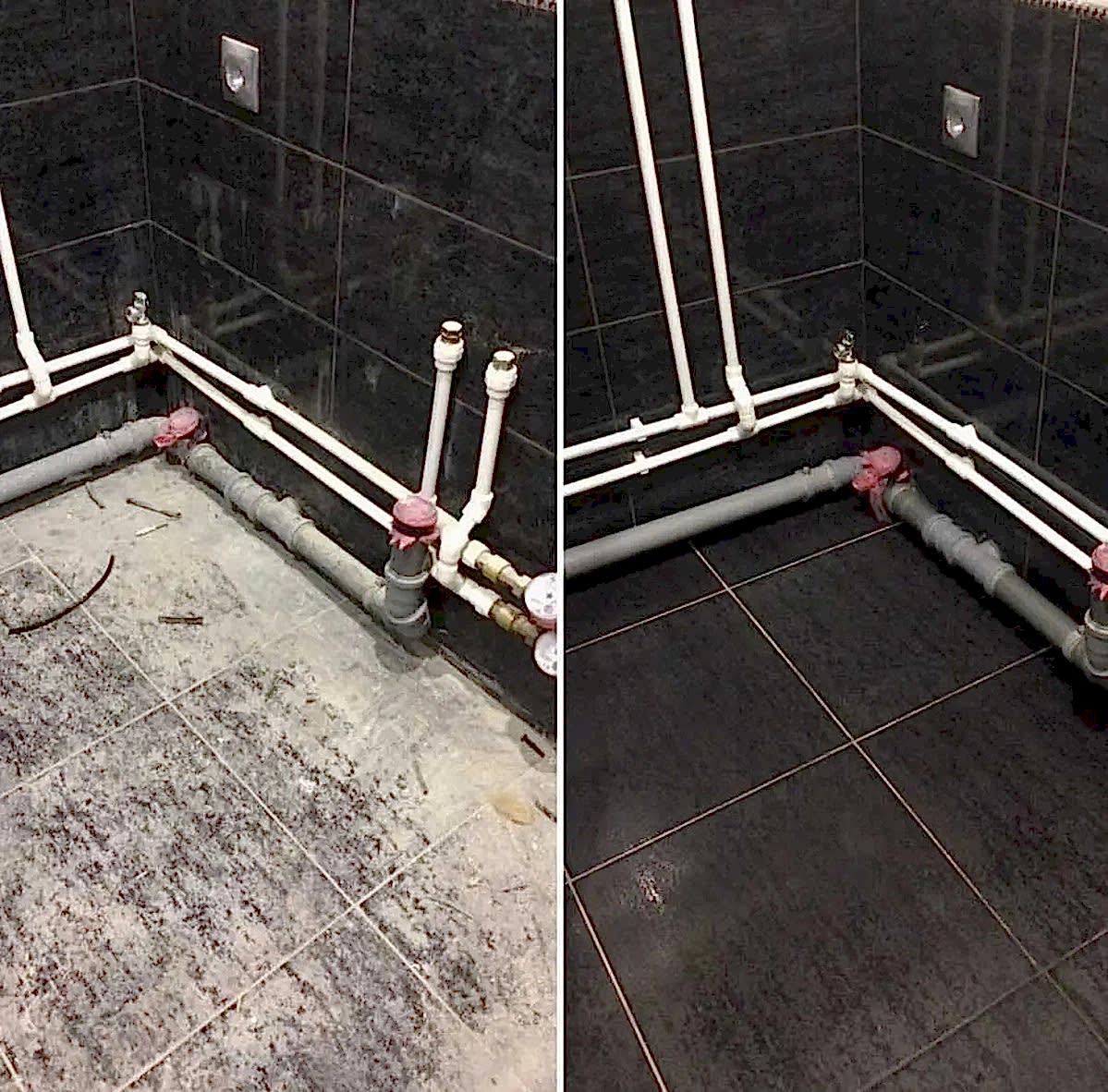 Уборка после ремонта в ванной комнате Уборка после ремонта в ванной комнате