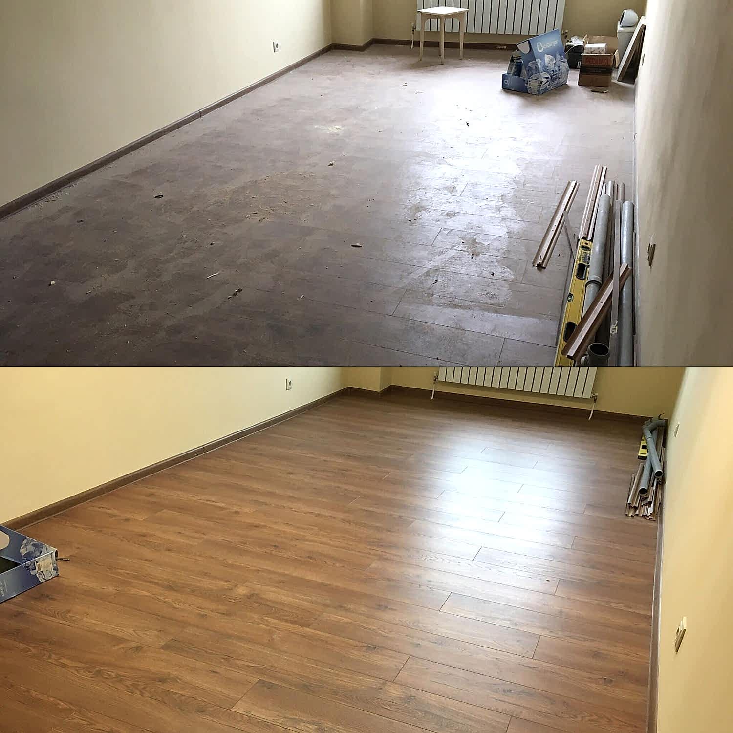 Уборка после ремонта 2-х комнатной квартиры 50 м2