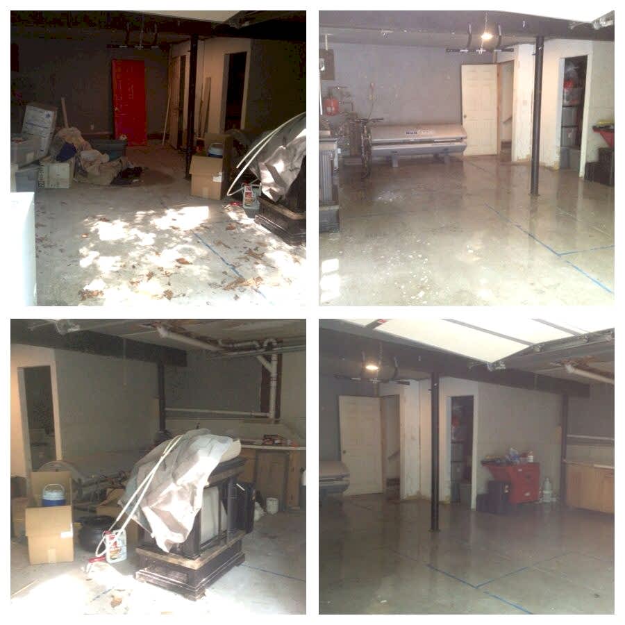 Уборка подсобного помещения