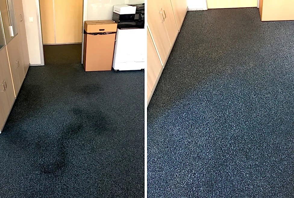 Химчистка ковролина в офисе