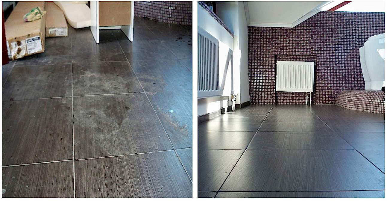 Уборка после ремонта в ванной комнате 10 м2