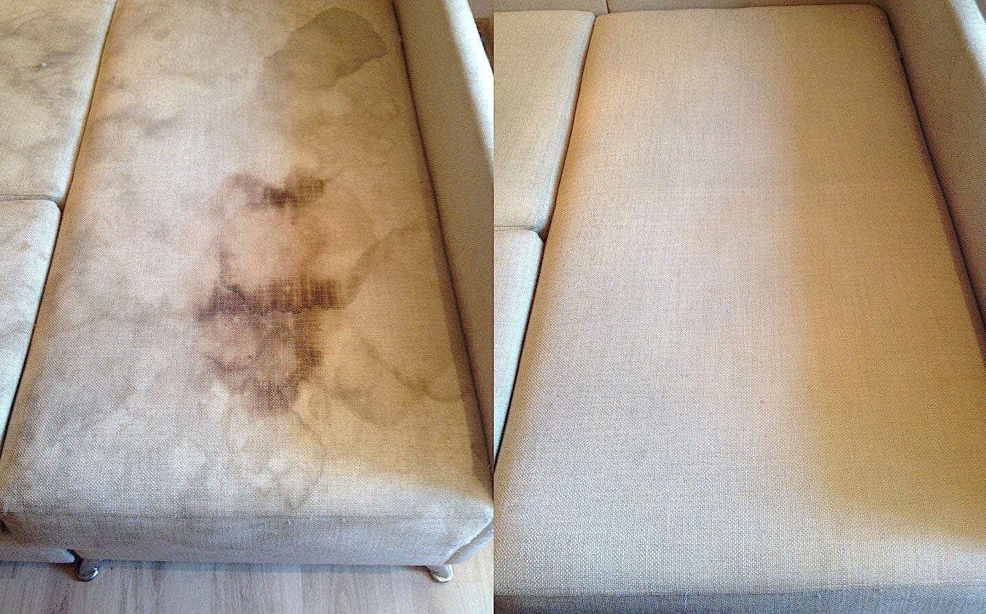 Химчистка дивана от кофе