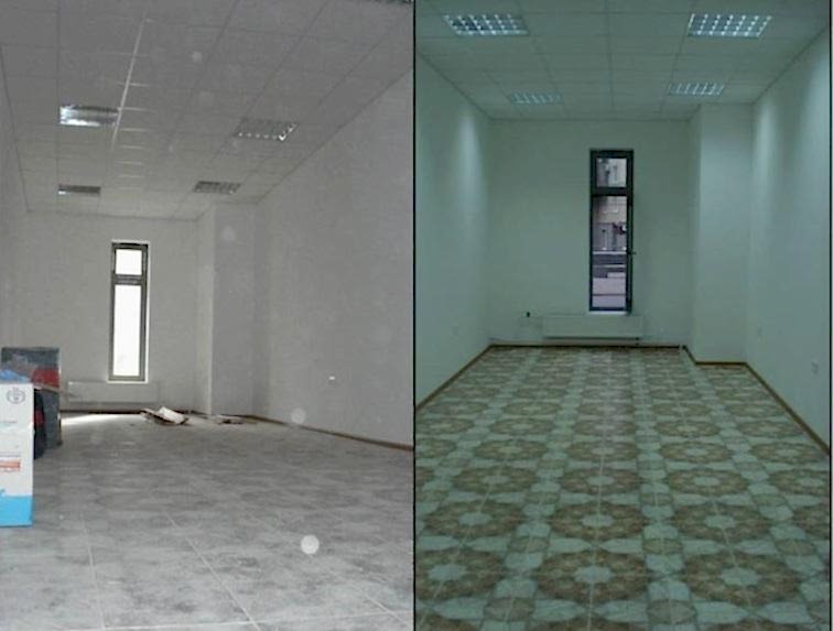 Уборка офиса 50 м2 после ремонта