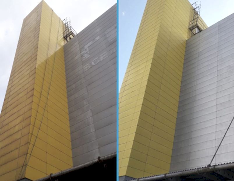 Высотная мойка окон и фасадов