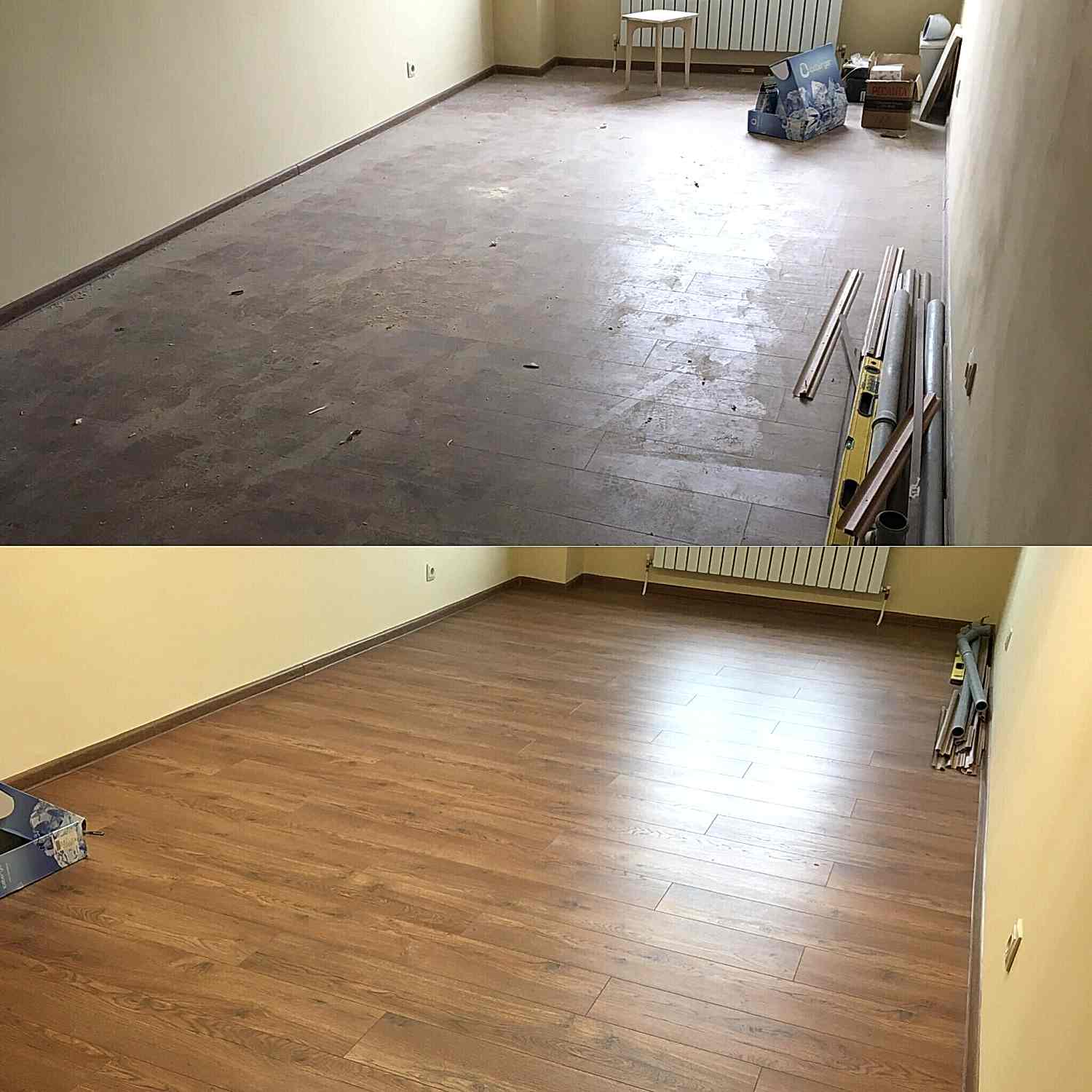 Уборка после ремонта 2-х комнатной квартиры 50 м2