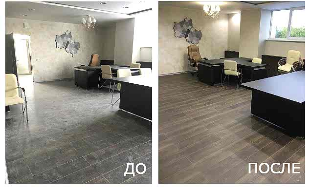 Поддерживающая еженедельная уборка офиса 100 м2