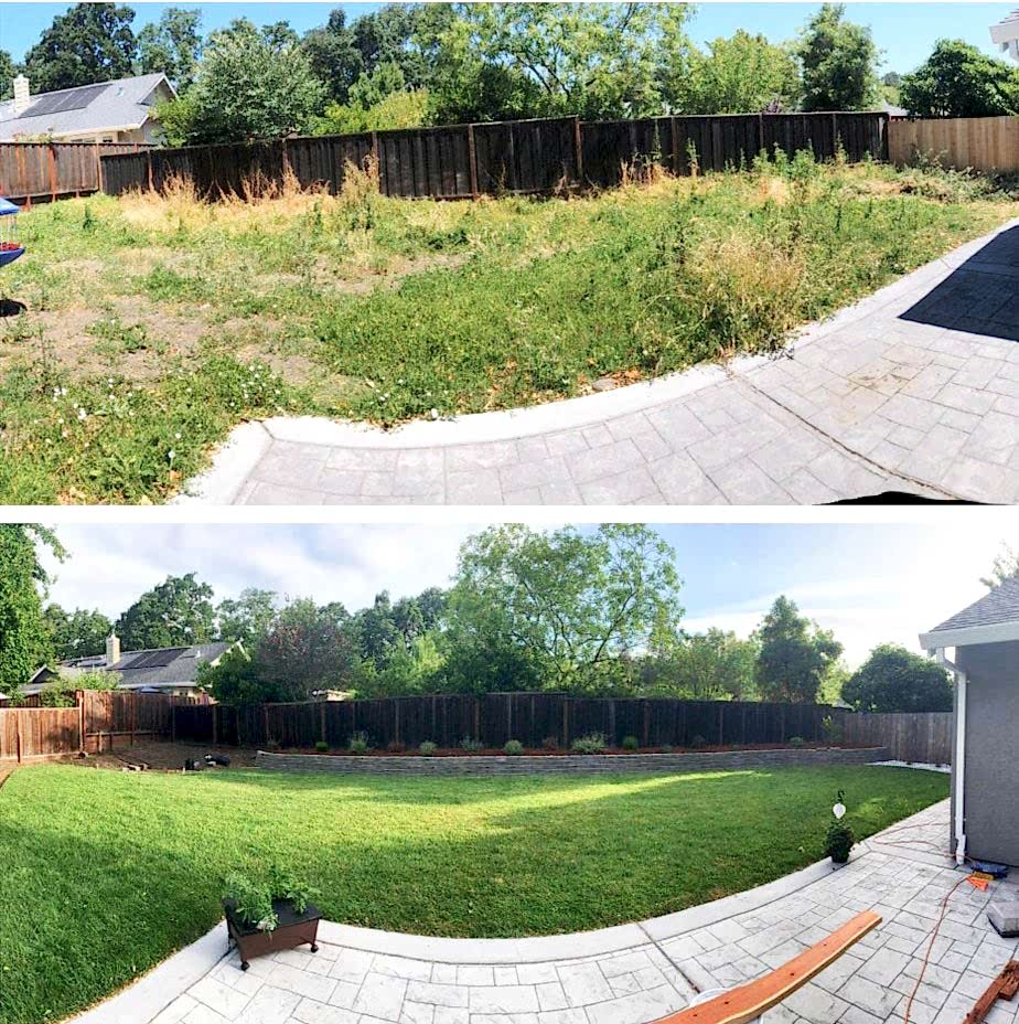 Летняя уборка территории дома