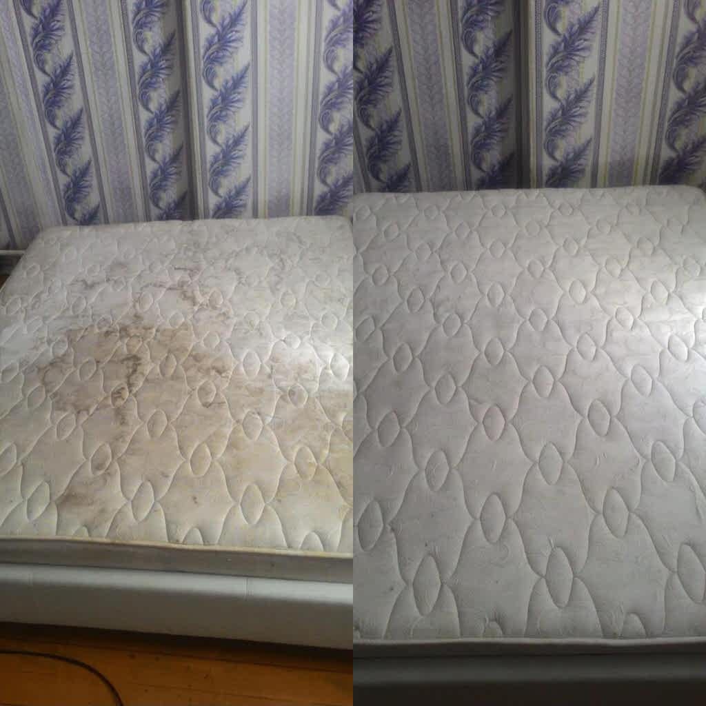 Химчистка матрасов с удалением пятен