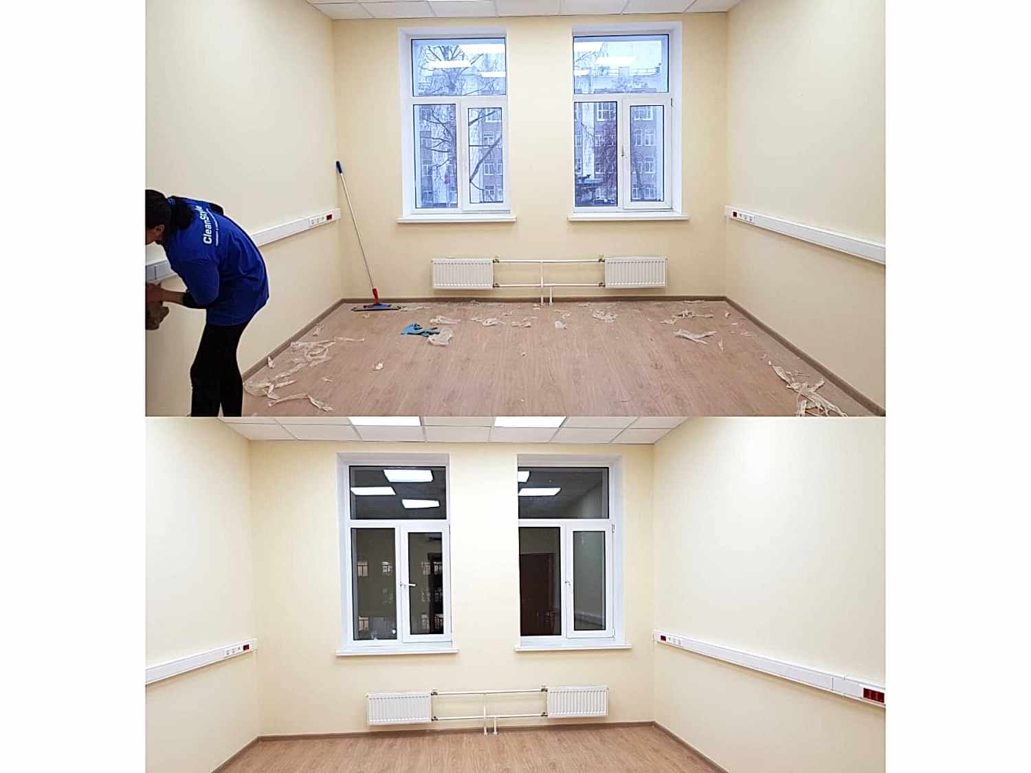 Генеральная уборка офиса 100 м2