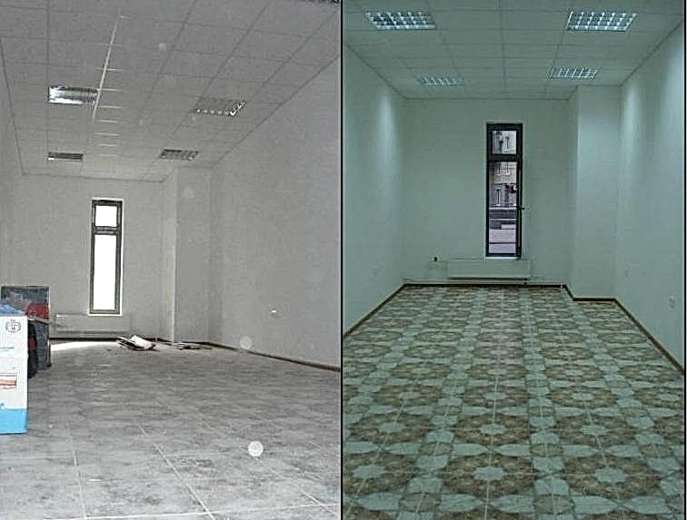 Уборка офиса 50 м2 после ремонта