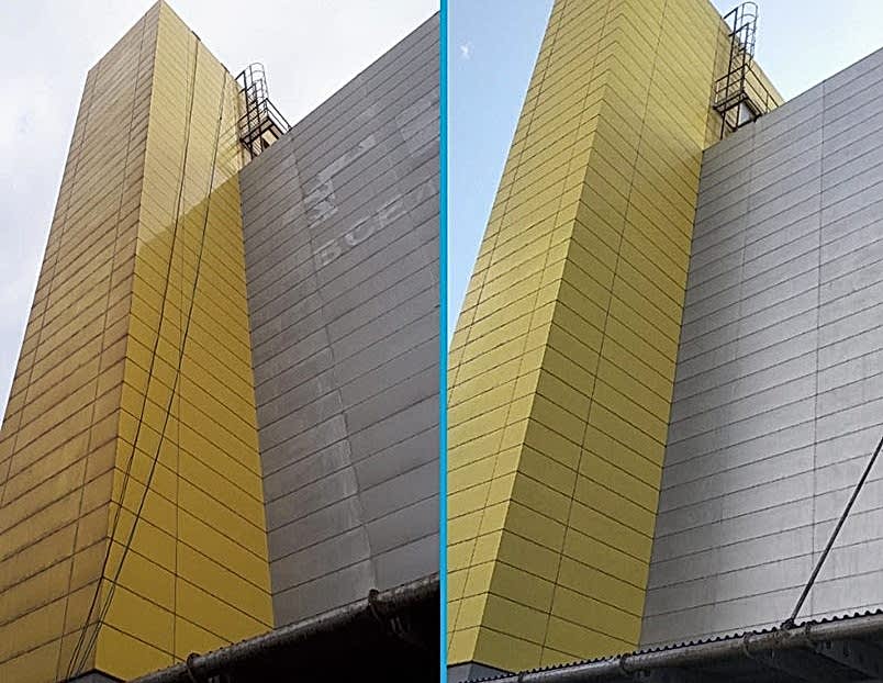 Высотная мойка окон и фасадов