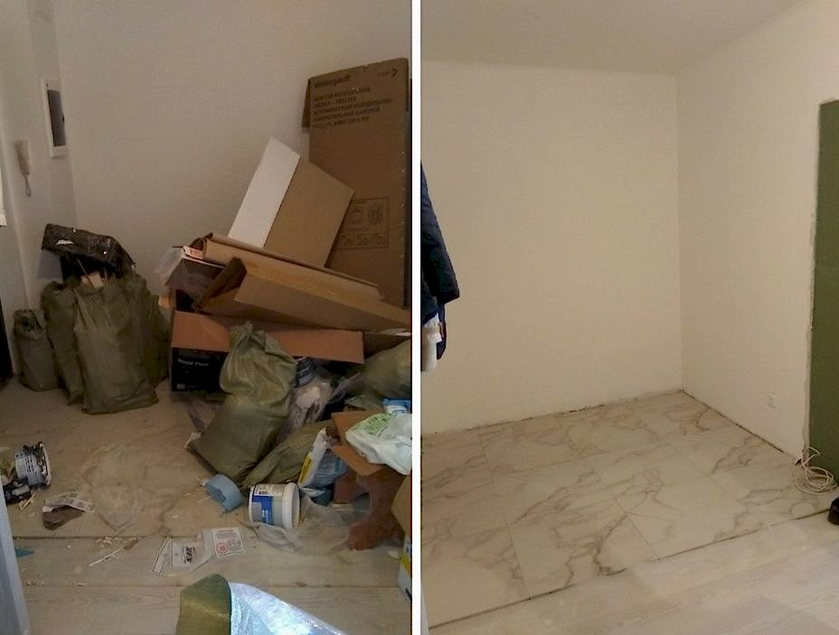 Уборка дома после ремонта за 7 ч.