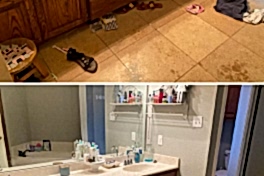 Уборка в ванной 4 м2