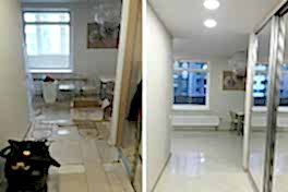 Уборка после ремонта 3-х комнатной квартиры 60 м2