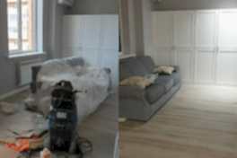 Почасовая уборка после ремонта 2-х комнатной квартиры