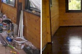 Уборка дома после ремонта за 4 ч.