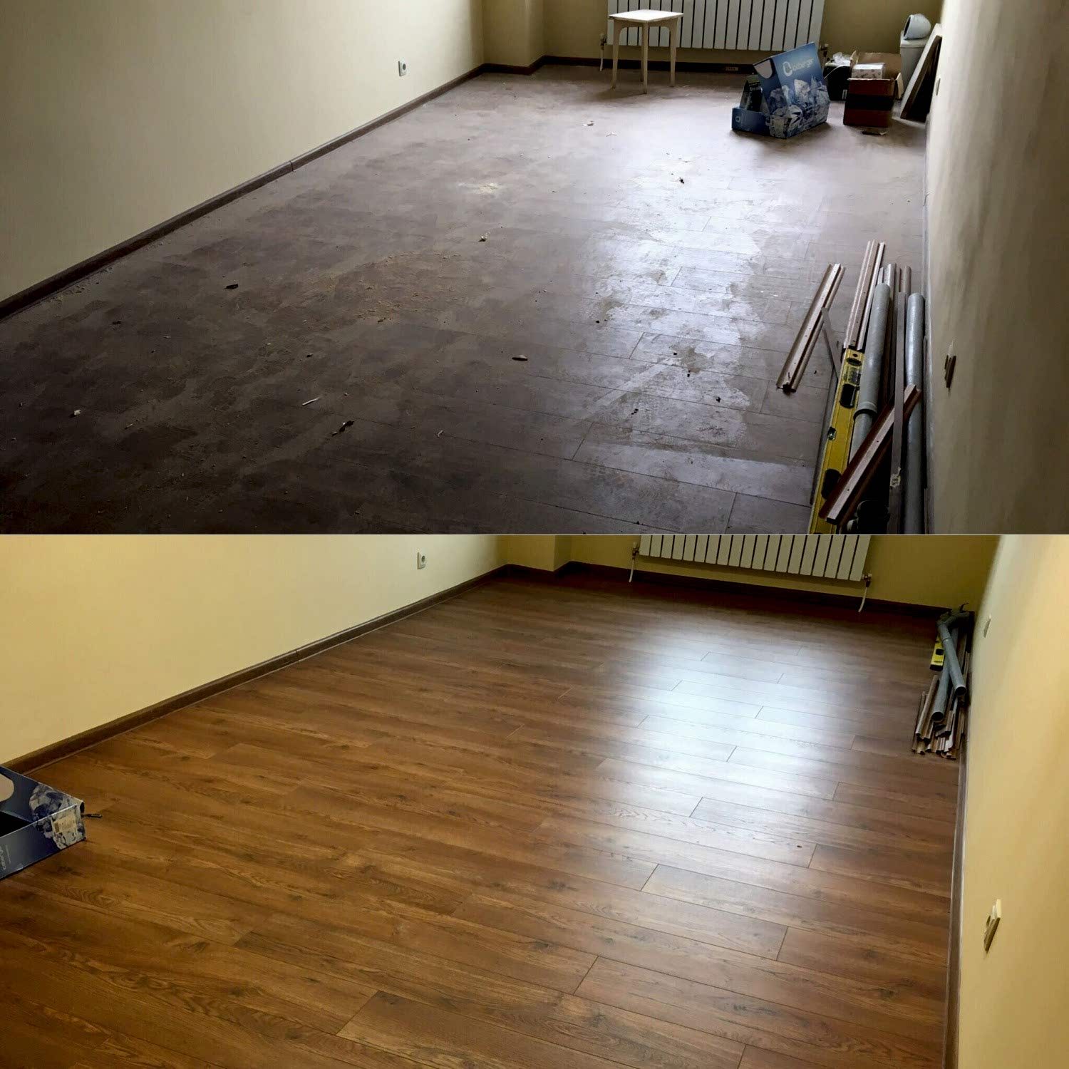 Уборка после ремонта 2-х комнатной квартиры 50 м2