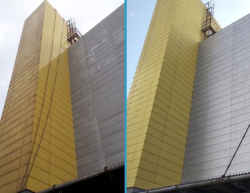 Высотная мойка окон и фасадов