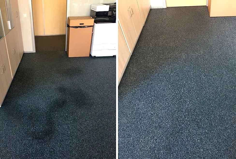 Химчистка ковролина в офисе