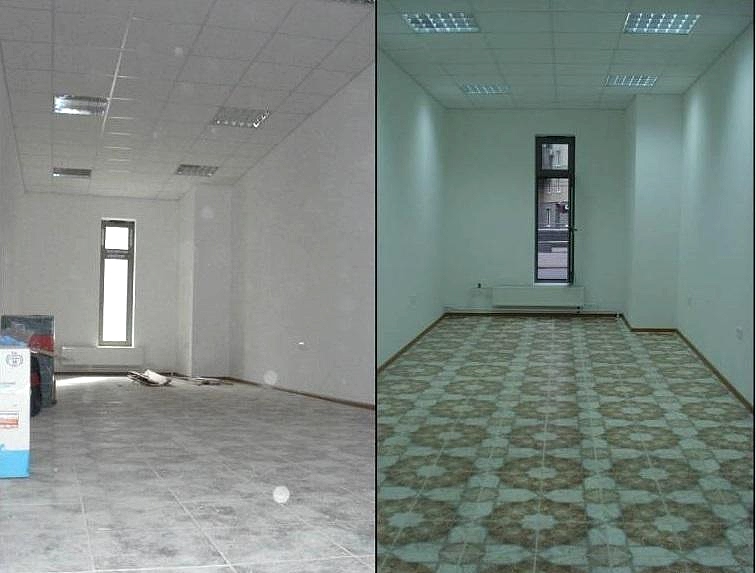 Уборка офиса 50 м2 после ремонта