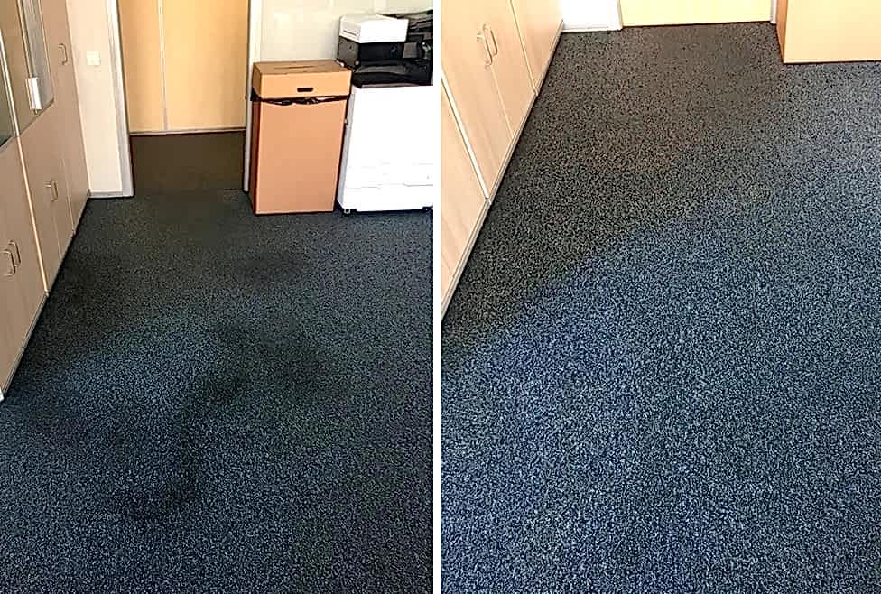 Химчистка ковролина в офисе