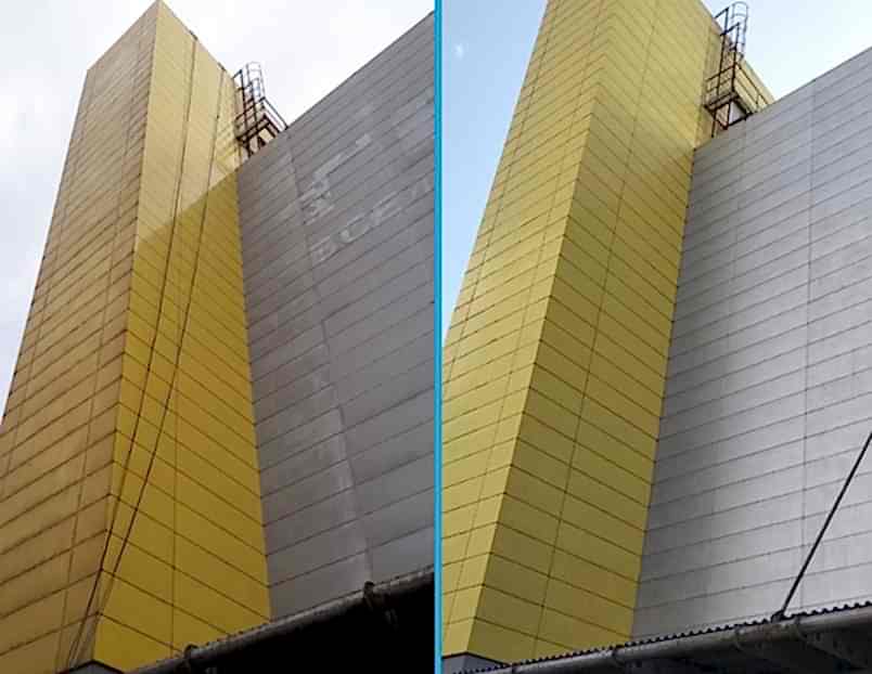 Высотная мойка окон и фасадов