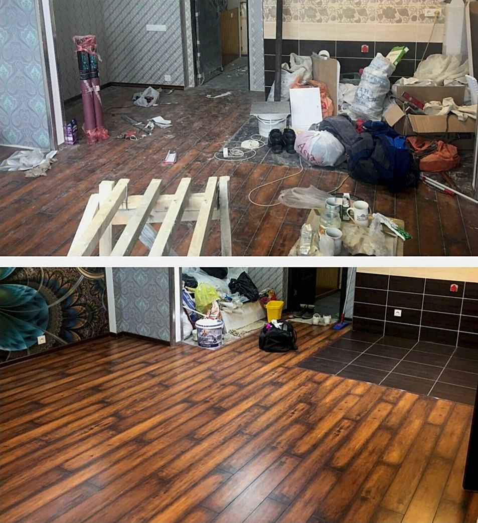 Уборка после ремонта 2-х комнатной квартиры 40 м2 Уборка после ремонта 2-х комнатной квартиры 40 м2