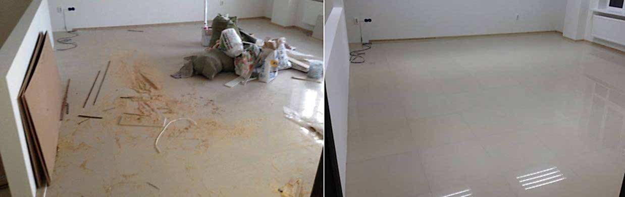 Уборка офиса 60 м2 после ремонта