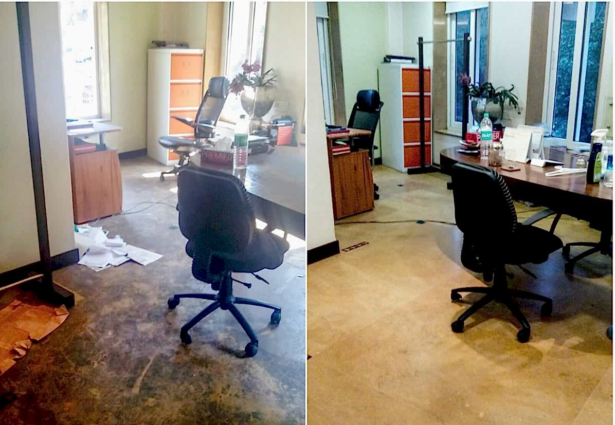 Поддерживающая ежедневная уборка офиса