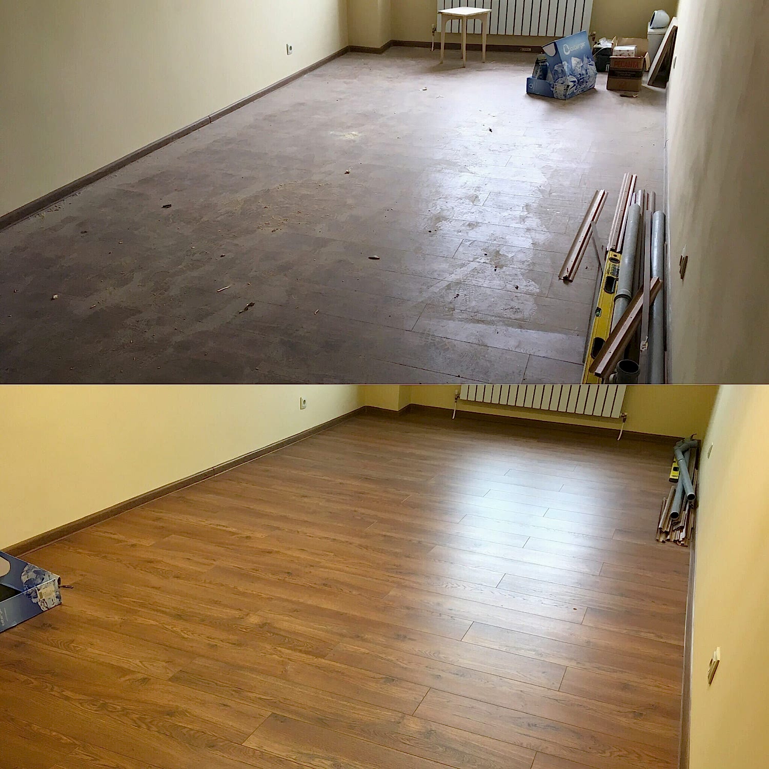 Уборка после ремонта 2-х комнатной квартиры 50 м2