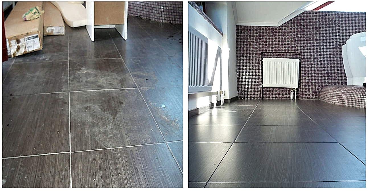 Уборка после ремонта в ванной комнате 10 м2