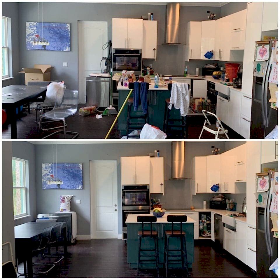 Поддерживающая уборка дома