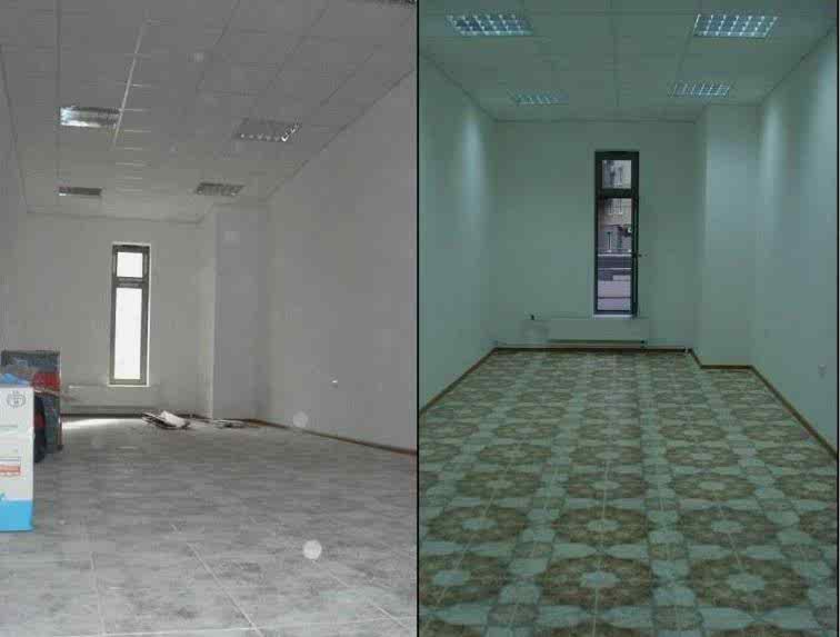 Уборка офиса 50 м2 после ремонта