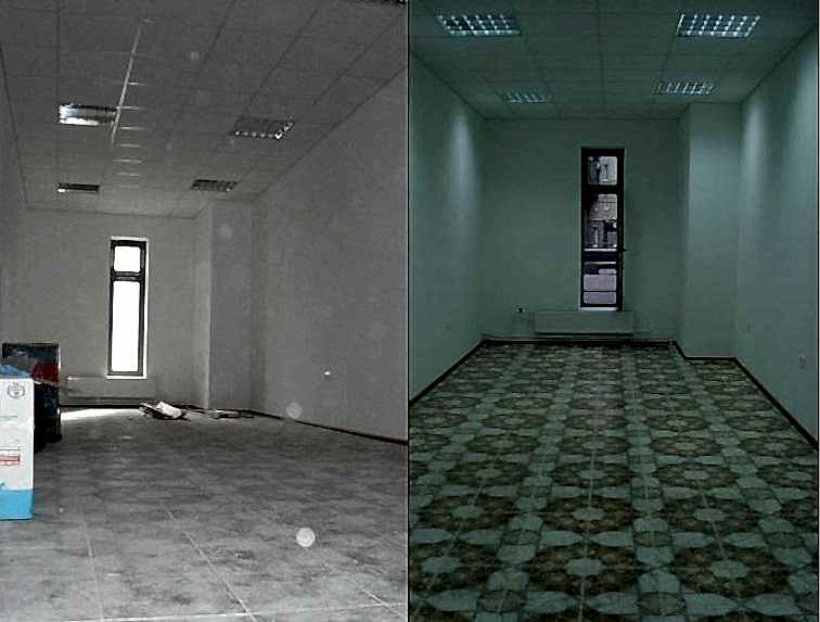 Уборка офиса 50 м2 после ремонта