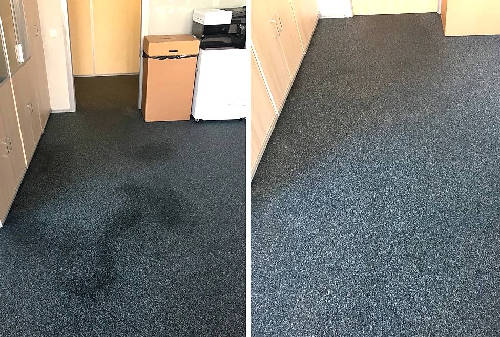 Химчистка ковролина в офисе